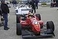 Dallara F300 Fiat dietro la monoposto Radical SR3 Suzuki al 1� Trofeo Autodromo del Lenvante 2014